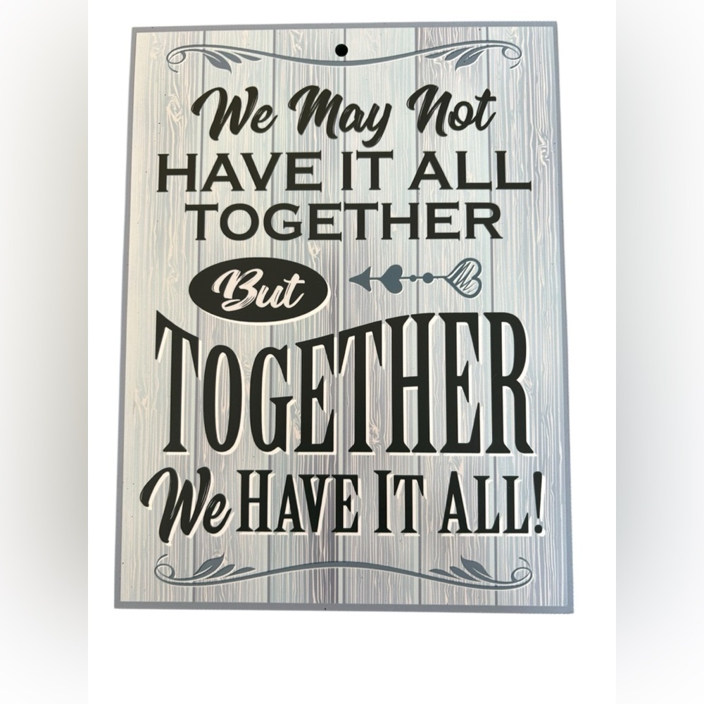 PVC Indoor Outdoor Sign 9x12